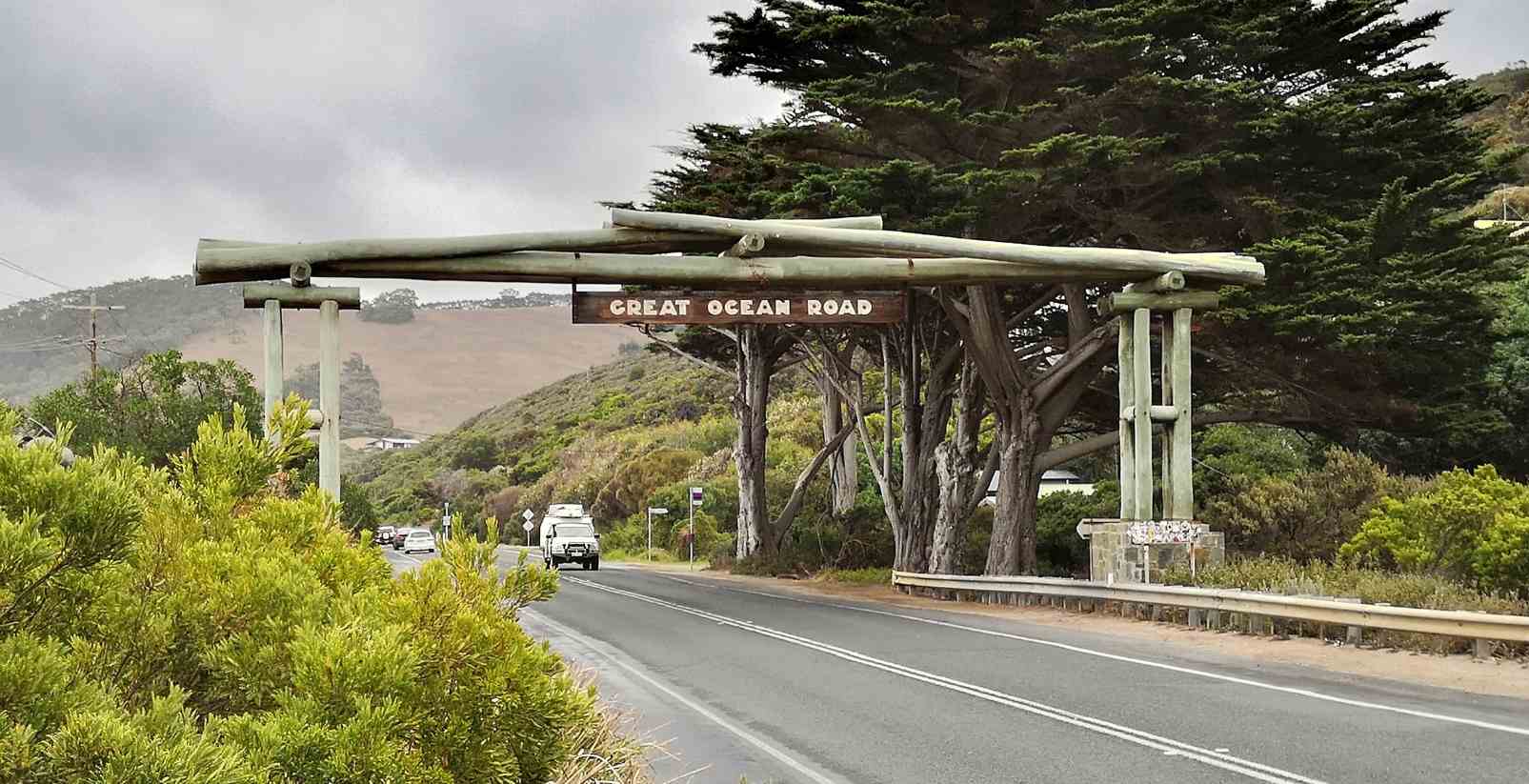 Great ocean road memorial arch