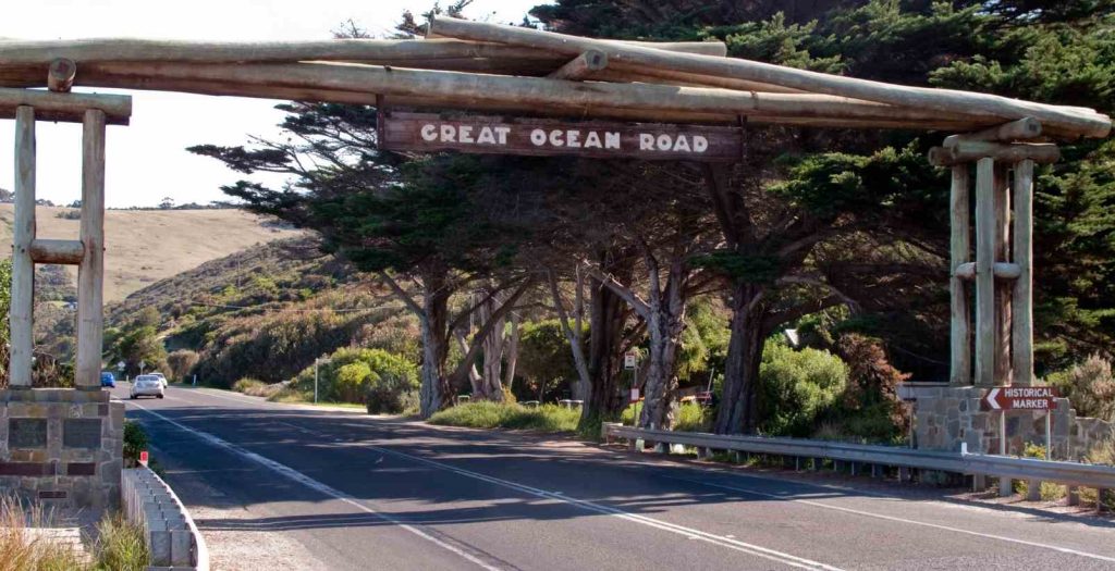 Great ocean road memorial arch